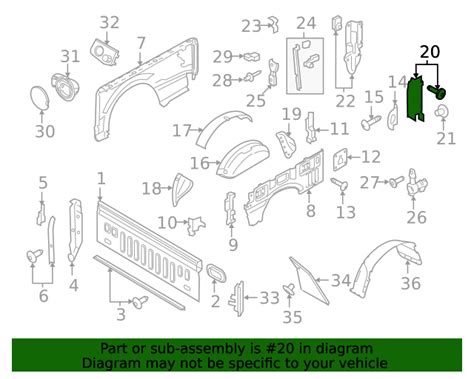 Hc Z B Corner Pillar Ford Columbia Wholesale Parts