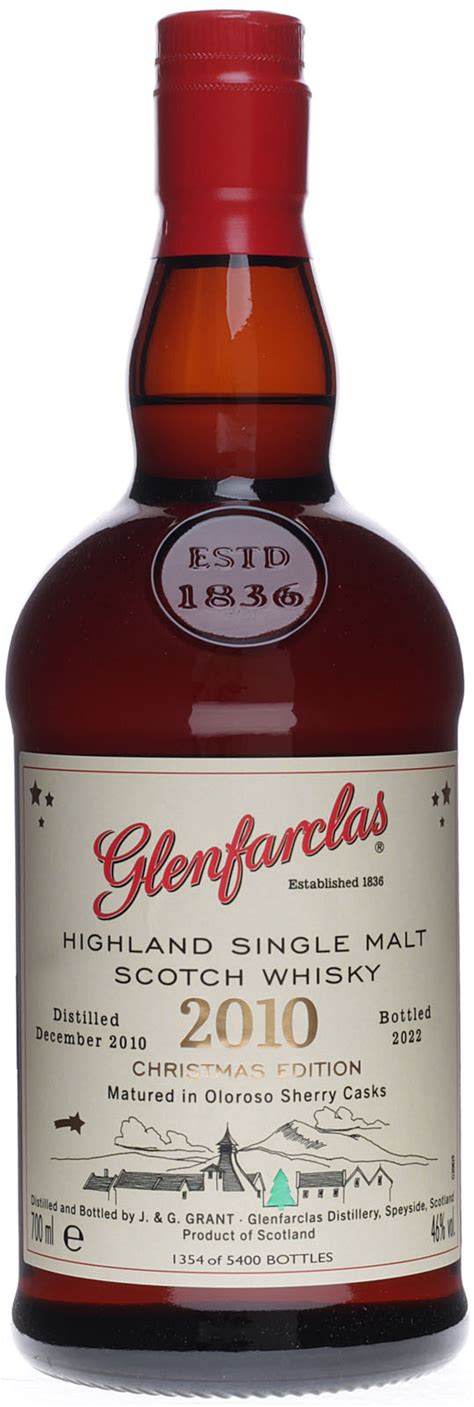 Glenfarclas Vintage 2010 2022 Christmas Edition Oloroso