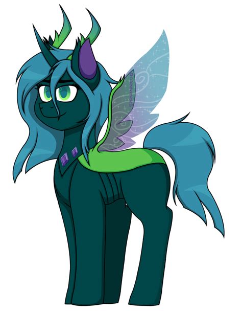 1695391 Safe Artistcornerverse Queen Chrysalis Changedling