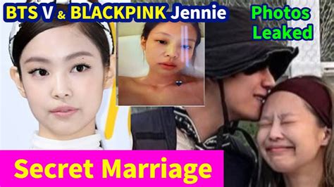 Bts V Blackpink Jennie Secret Marriage Photos Leaked Youtube