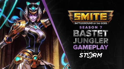 Bastet Longest Game Of My Life Smite Season Jungle Gameplay