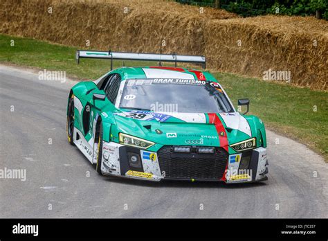 Audi R Lms Gt Le Mans Endurance Racer With Driver Connor De