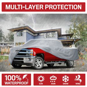 Motor Trend Pickup Truck Cover Waterproof Rain Snow Dust Proof Size XL5 ...