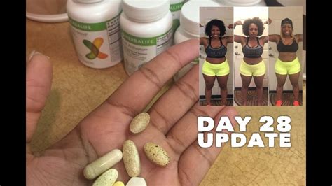 Day 28 Before And After Results Herbalife YouTube