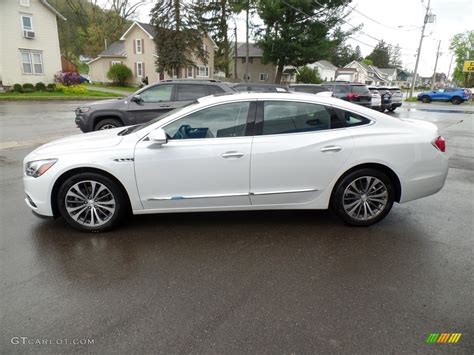 White Frost Tricoat 2019 Buick LaCrosse Essence AWD Exterior Photo