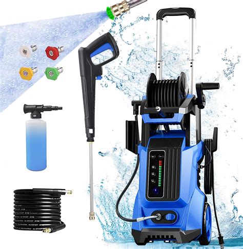 4200psi Electric Pressure Washer 28gpm Power Washer 1600w High Pressure Cleaner Machine With 4