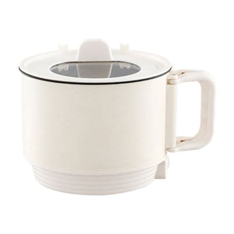 Lkwlpd Ramen Noodle Cooker Hot Pot Electric Rapid Noodles Cooker Portable Nonstick Mini