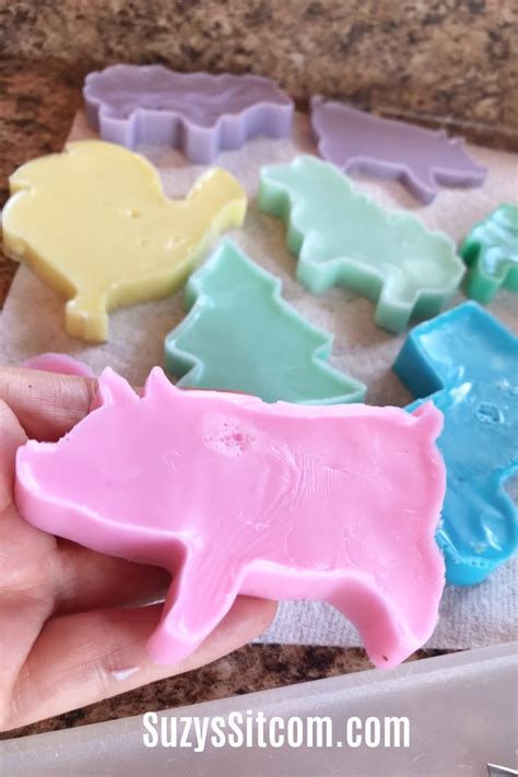 How To Make Melt And Pour Soaps With Cookie Cutters