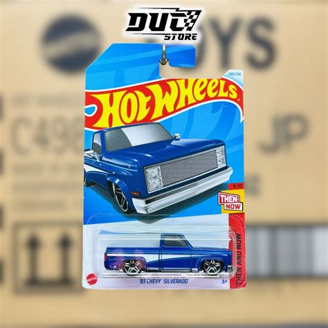 Ducstore Model Car HTC Hot Wheels Chevy Silverado Basic Q Case Shopee Malaysia