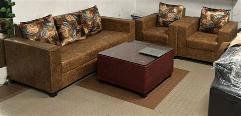 Brown 5 Seater Sofa Set At Rs 20000 Set Wooden Sofa Set In Belagavi