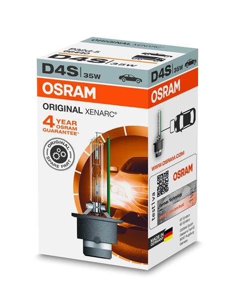 OSRAM 66440 XENARC ORIGINAL D4S HID Xenon discharge bulb, discharge ...