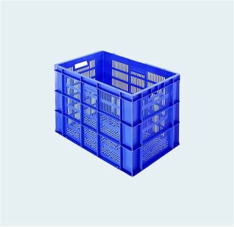 Blue Supreme Plastic Crates Stp Outer Dimension Lxwxh X