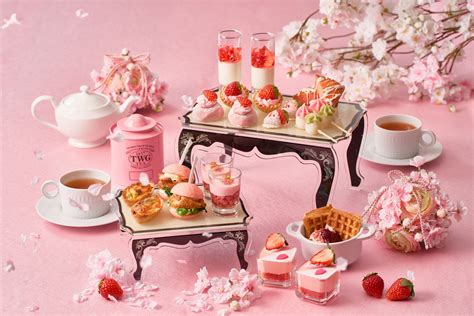 Strawberry and Sakura Afternoon Tea | Restaurants in Tokyo