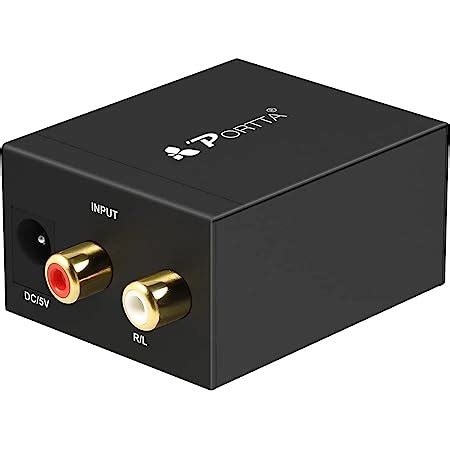 Khz Dac Audio Prozor Adaptateur Optique Jack Convertisseur Optique