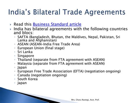 7 Trade Laws Bilateral And Multilateral Trade Agreements World Trade