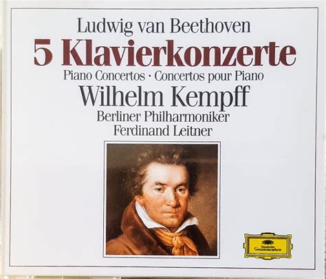 Ludwig Van Beethoven Wilhelm Kempff Berliner Philharmoniker