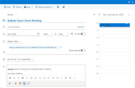 How To Set Up A Zoom Meeting In Outlook