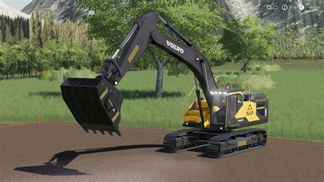 Godet Concasseur Pour Volvo Ec 480e V10 Fs19 Mod Fs25 Mods Fs22 Mods