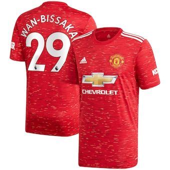 Brandon Williams Manchester United Adidas 2020 21 Home Player Replica