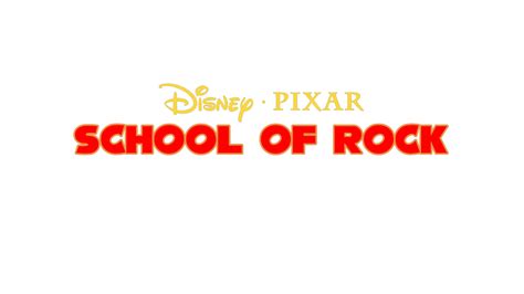 Disney And Pixar School Of Rock Logo by CobyMaverick on DeviantArt