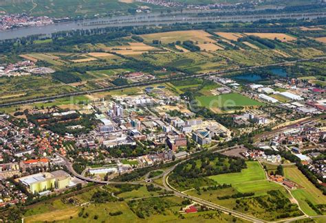 Luftbild Ingelheim am Rhein Werksgelände der Boehringer Ingelheim