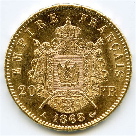 Napoléon III 20 Francs 1868 A