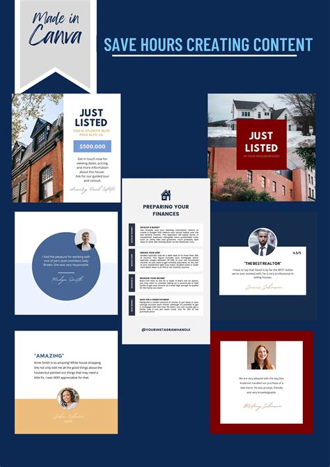 Ultimate Real Estate Social Media Bundle Realtor Social Media Real