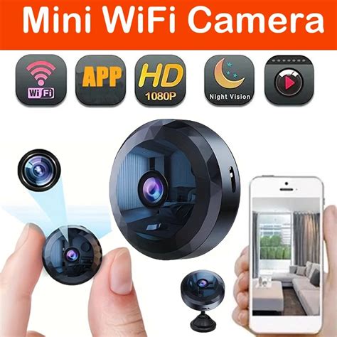 Minic Mara HD De 1080P Videoc Mara Inal Mbrica Con WiFi Monitoreo