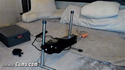 Huge Boobs Chick Uses Her Fuck Machine Pink Pussy