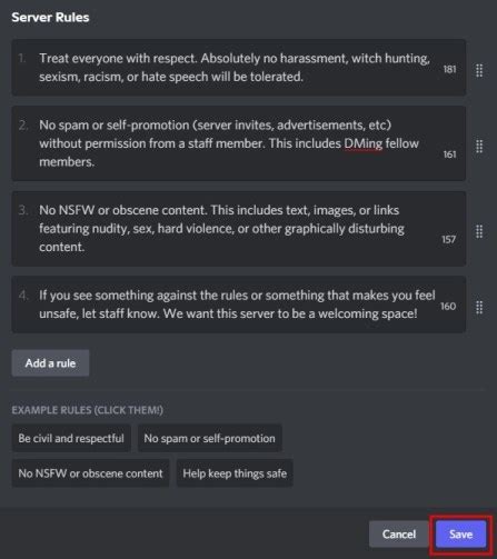 How to Add Rules to Your Discord Server - Followchain