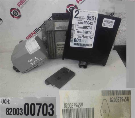 Renault Laguna 2001 2005 2 0 Turbo ECU SET UCH BCM Immobiliser