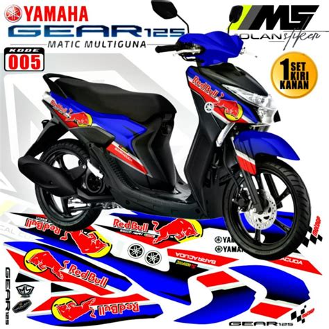 Jual Decal Sticker Striping Variasi Semi Fullbody Yamaha Mio GEAR 125