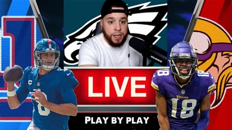 New York Giants Vs Minnesota Vikings Live Play By Play And Reactions