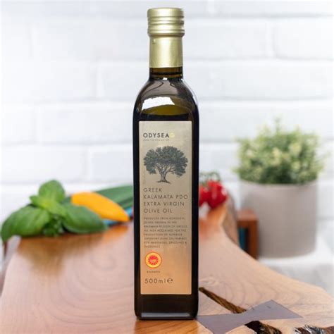 Odysea Greek Kalamata Pdo Extra Virgin Olive Oil 500ml Bottle The Good Food Network