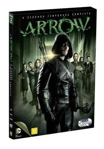 Box Dvd Arrow Arqueiro A Segunda Temporada Completa Mercadolivre