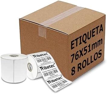 Rollos Etiqueta Termica Directa X Pulgadas X Mm Ideal Para