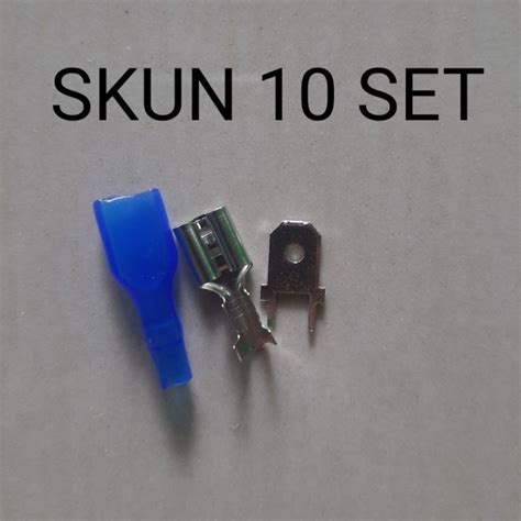 Jual 10 SET SKUN PCB MALE FEMALE DAN KARETNYA 6 3MM Shopee Indonesia