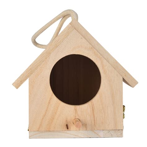 Houten Nest Huis Vogel Doos Houten Vogel Huis Nest Grandado