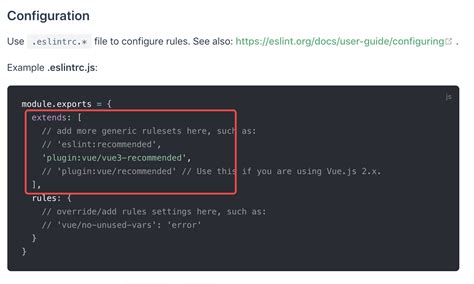 Vue3 Explains The Configuration Of ESLint Step By Step