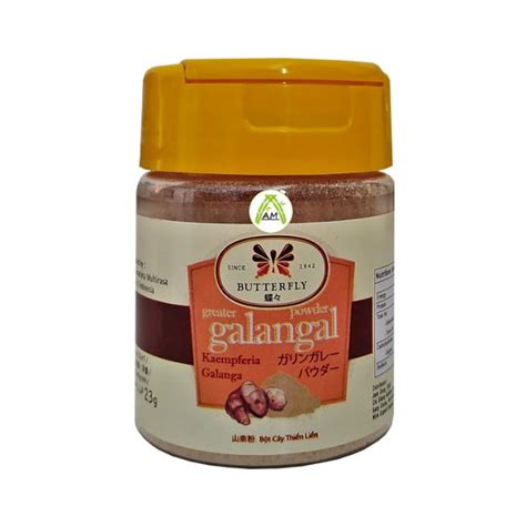 Butterfly Galangal Powder 23gr Kaempferia Galanga Kencur Cekur