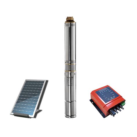 Inch Plastic Impeller Bldc Hp Solar Submersible Irrigation Pump With