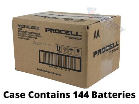 Duracell Procell Aa Batteries Case Bnc