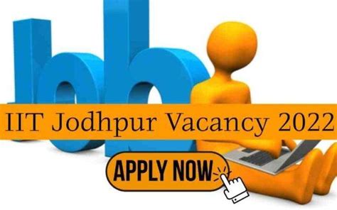 IIT Jodhpur Recruitment 2022