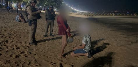 Danish Man And Thai Woman Intervened While Having Sex Off Pattaya Beach