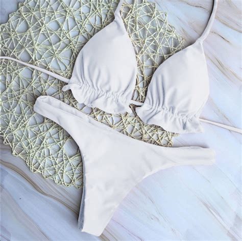 Sexy Summer Brazilian Bikini Set Erotic String Top Bikini Lingerie Sexy Thong Extreme Swimwear