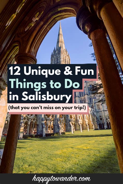 Unique Fun Things To Do In And Around Salisbury England