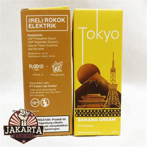 Jual Foom Tokyo Banana Cream Ml Mg Saltnic By Foom Jakarta Utara