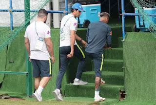 Neymar Deixa O Treino Da Sele O Brasileira Mancando E Preocupa Fato