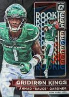 Sauce Gardner 2022 Optic RGK 18 Rookie Gridiron Kings PSA 10 Price