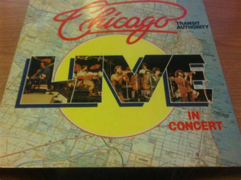 Chicago Transit Authority In Concert Lp B Nm M Unplayed Germany